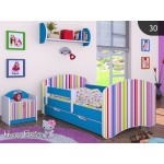 Otroška postelja Happy babies Barvne črte 30